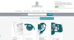 Desktop Screenshot of iurismatica.com